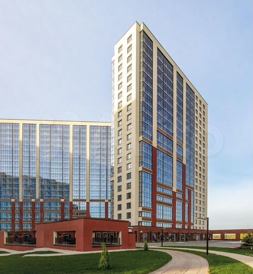 2-к. квартира, 51,7 м², 9/22 эт.