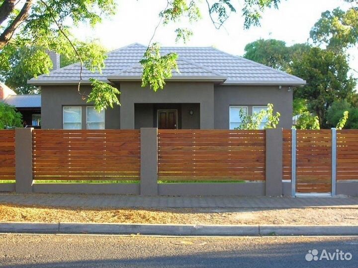 Забор Ранчо металлический