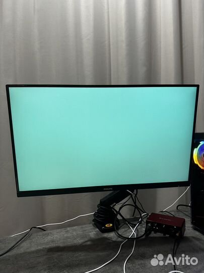 Монитор philips 2k type c 75 гц 27 дюймов