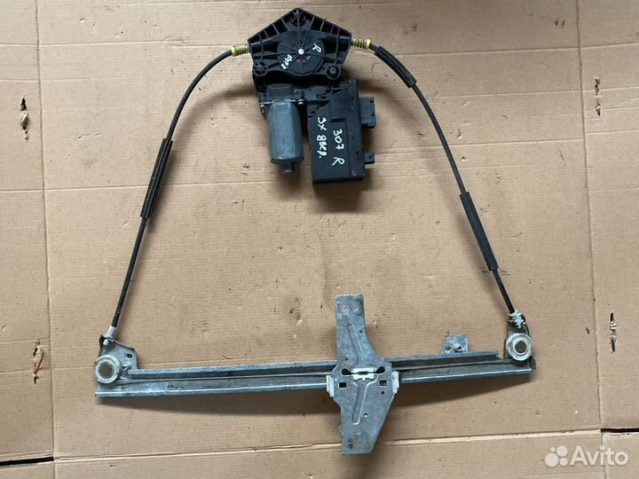 Peugeot 307 купе правый стеклоподъёмник