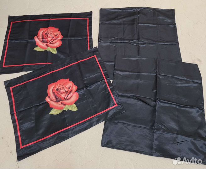 Постельное белье евро шелк