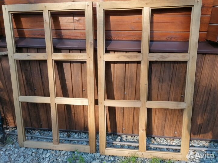 Деревянные оконные рамы