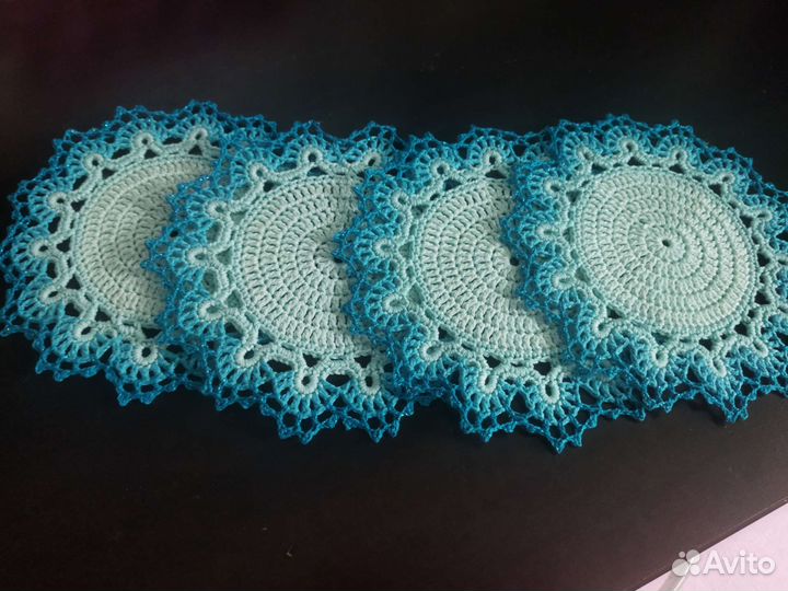 Детские пледы, пинетки, салфетки