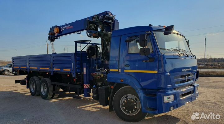 КамАЗ 65117-48 (А5) с КМУ, 2023