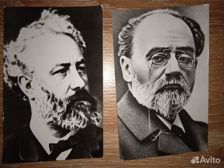 Открытки из СССР. Писатели