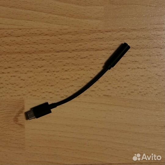 Аудио переходник для наушников с 3.5 на Type-C