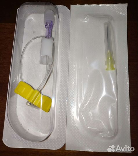 Набор для инфузий с иглой Губера