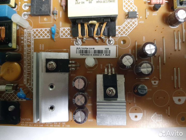 Блок питания TPV 715G6934-P01-000-002H для телевиз