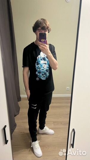 Штаны Nike double Swoosh