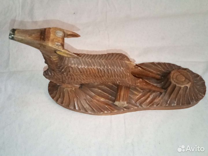 Животные, резьба по дереву