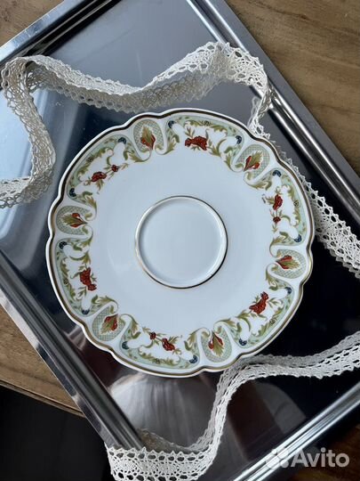 Чайная пара Limoges винтажная