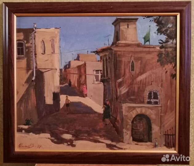 Картина. Удочка в Дербенте