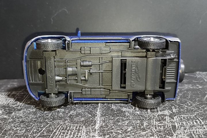 УАЗ-3163 патриот - синий 1/43