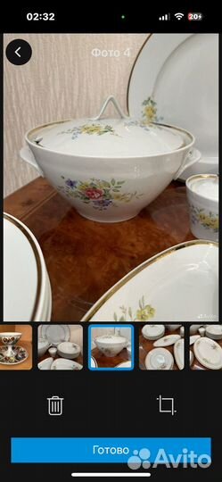 Столовый сервиз Дулево