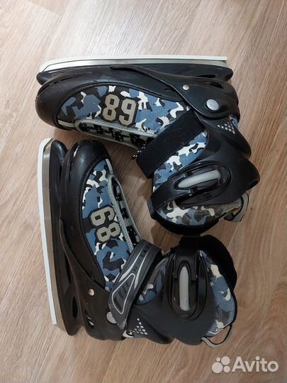 Коньки раздвижные 38 41