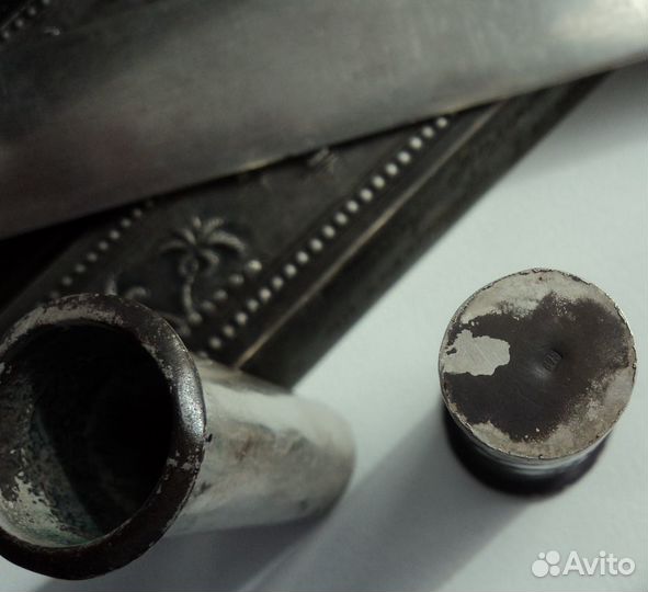 Серебряный чернильный прибор серебро 280 грамм