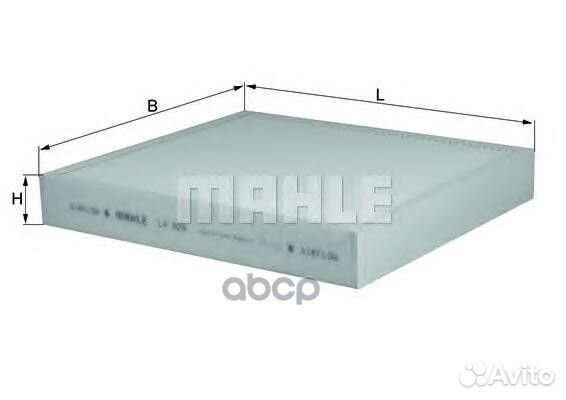 Фильтр салона LA809 Mahle/Knecht