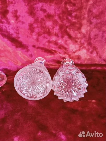 Хрустальные флаконы