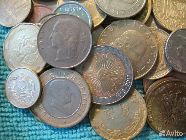 Лот инностраных монет 7