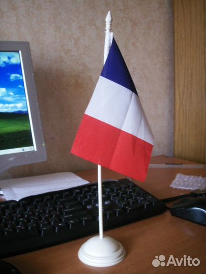 Флажок настольный Франция