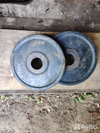 Блины для штанги 5 кг
