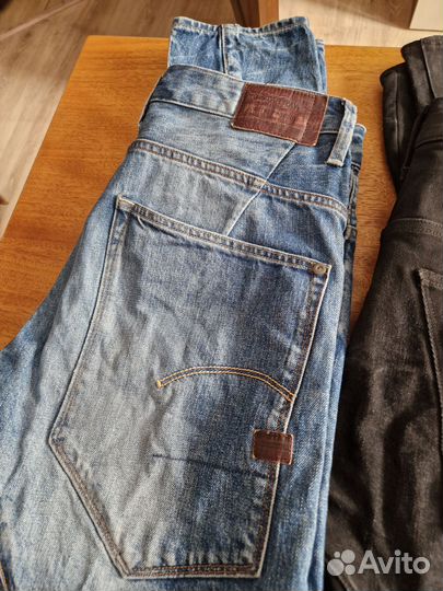 Джинсы 5 пар: G-star raw jack jones mustang W29-30