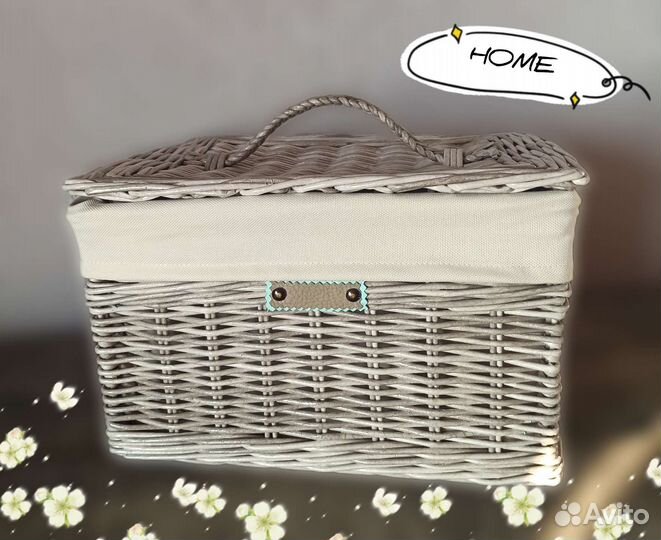 Корзина плетеная