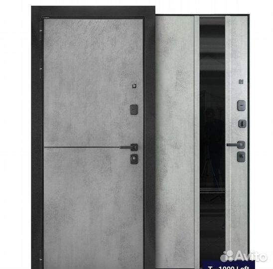 Входная дверь лофт