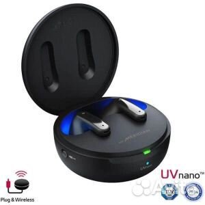 Подключаемые и беспроводные наушники LG tone Free
