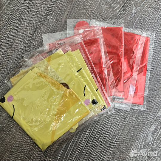 Шары 10 шт «Клубника» и «Банан»