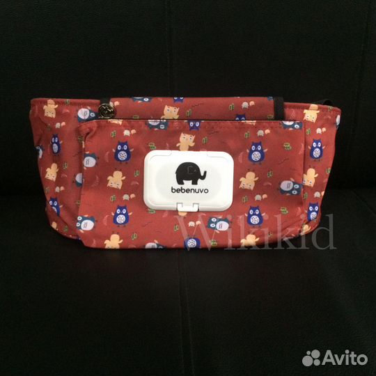 Сумка органайзер для коляски, совы