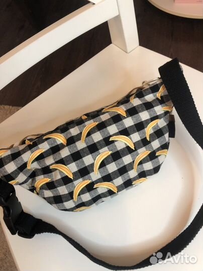 Сумка-бананка zara