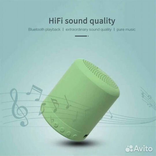 Новая блютуз колонка -300 М/Ач Сабвуфер Стерео Мин