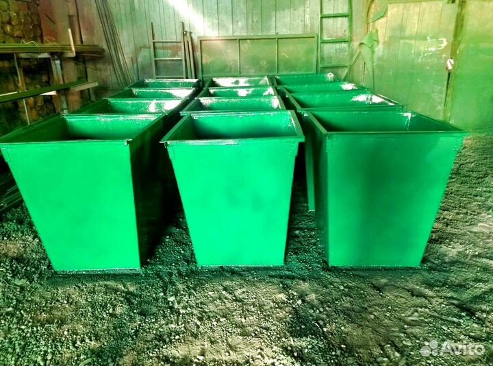 Мусорный контейнер 1.1 м3. Арт 8549