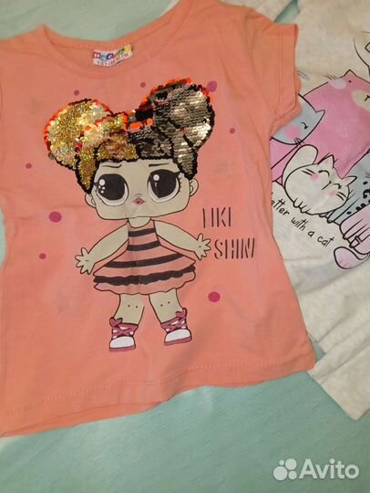 Детская одежда для девочек пакетом