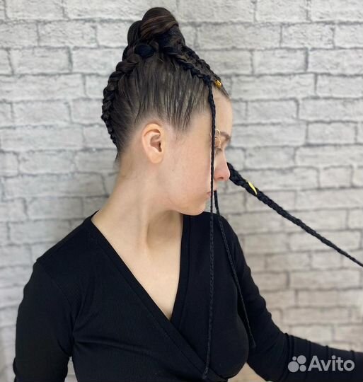Брейды, афрохвост,афрокосы, боксерские косы