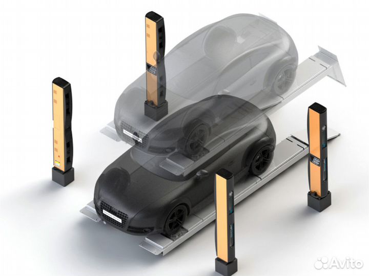 Стенд сход-развал Техно Вектор 8218 smartlight