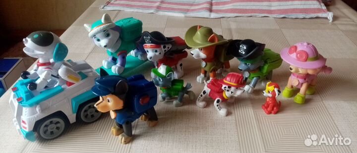 Игрушки щенячий патруль