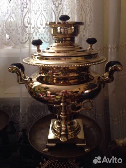 Самовар угольный старинный