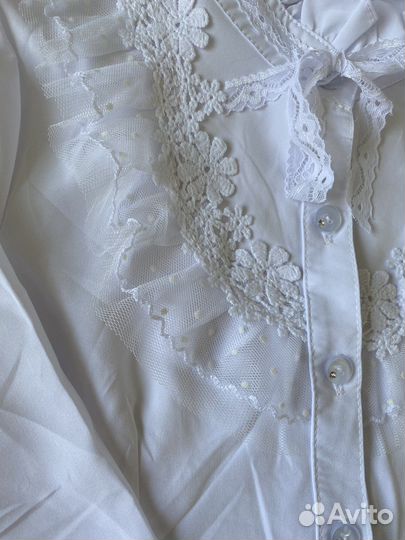 Блуза школьная для девочки