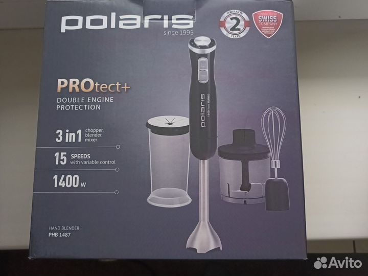 Блендер Поларис новый мощн.1350вт