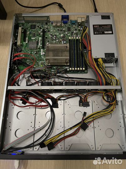 Сервер 1u supermicro