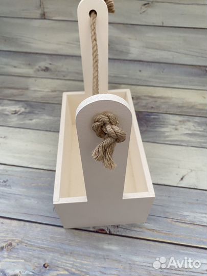 Деревянный ящик для подарков, цветов