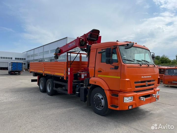 КамАЗ 65115 с КМУ, 2023