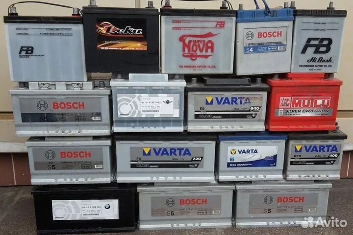 Аккумуляторы 60ач.75ач б/у и новые с доставкой
