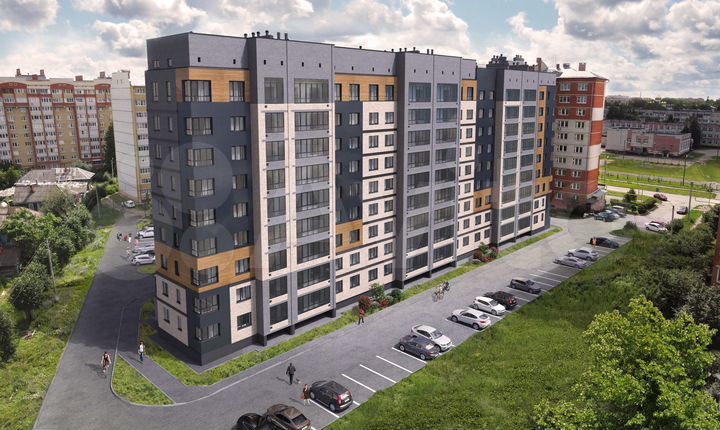 2-к. квартира, 62,9 м², 5/9 эт.