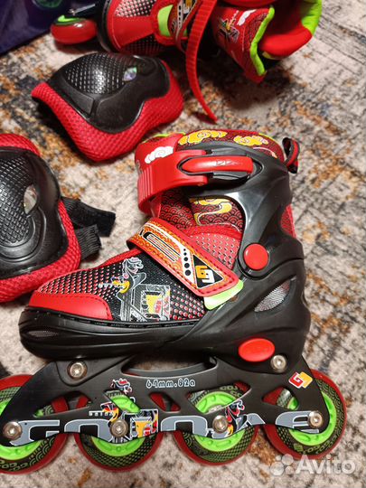 Детские ролики и защита