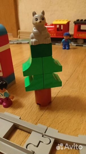 Поезд на паровой тяге, Лего Дупло 10874