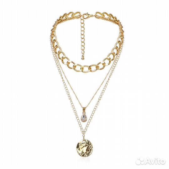 Колье, чокер, набор цепочек