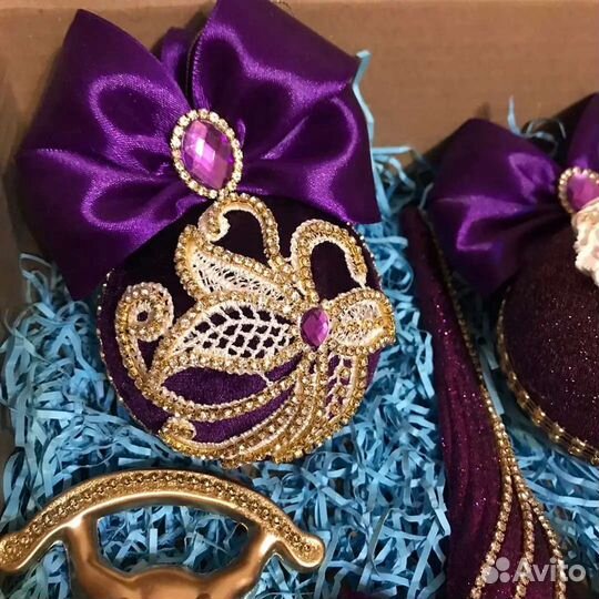 Ёлочные игрушки набор